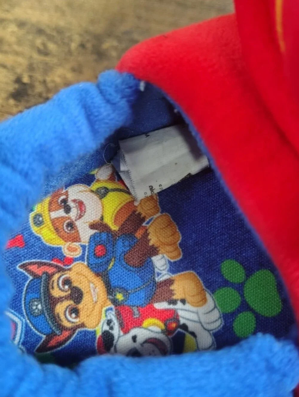 PAW Patrol Toddler Kids Slippers Size 7/8 Chase Marshall | Plush Boy/Girl Shoes